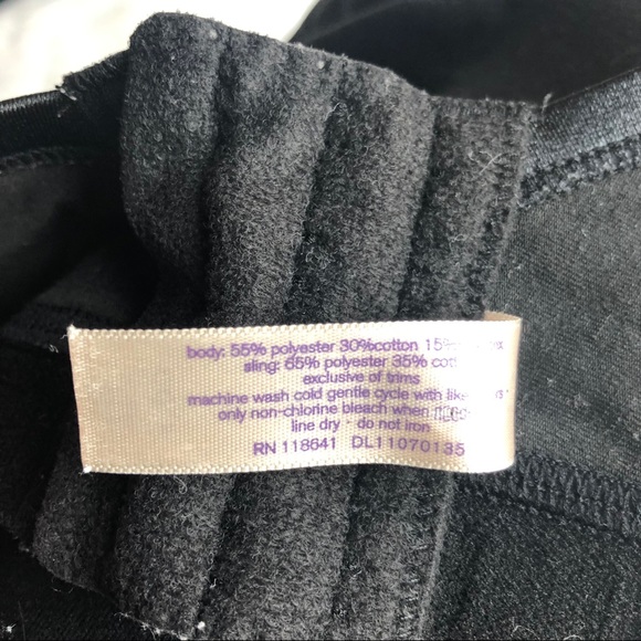 Cacique black cotton no wire bra - Picture 9 of 12